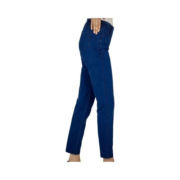 Robell Bella Jeans in Deep Cobalt Blue. - Picture 2 of 11